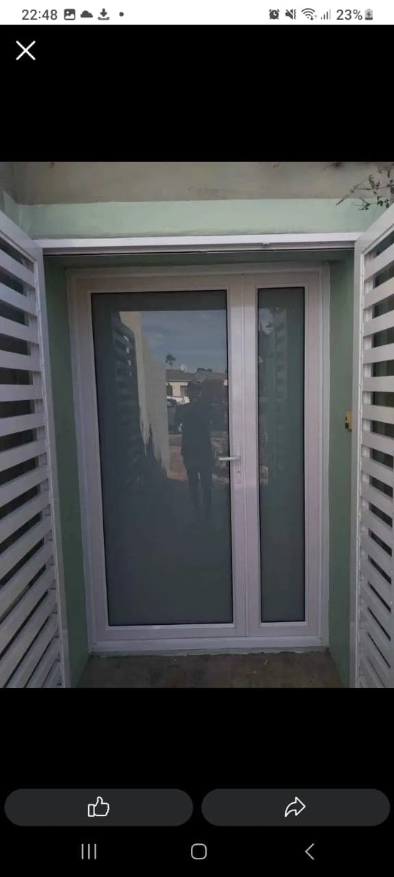 Entrance doors