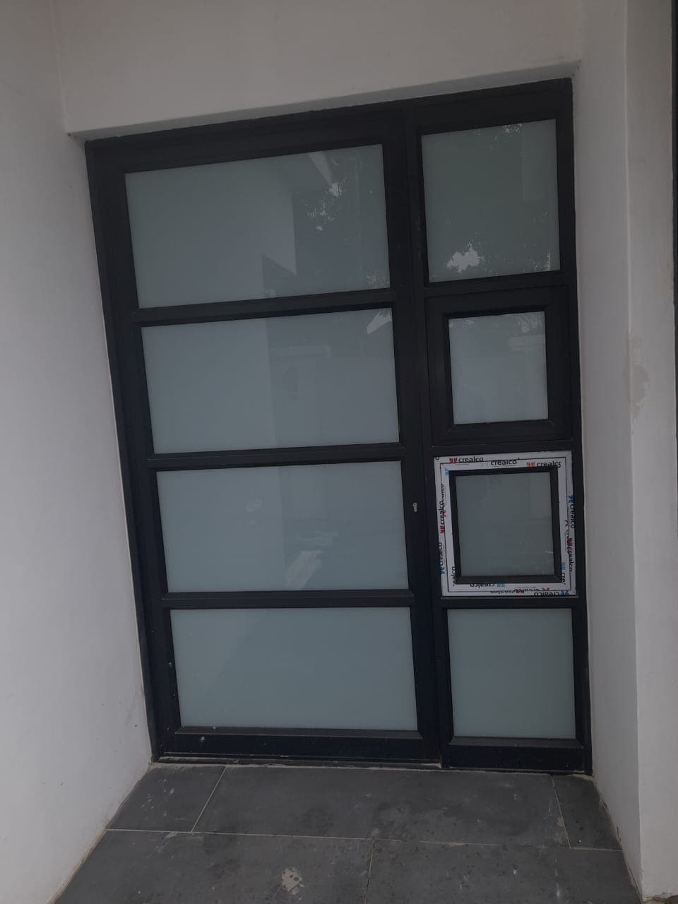 Entrance doors